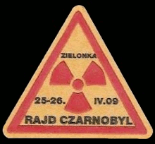 Czarnobyl I plakietka