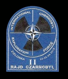 Czarnobyl II plakietka