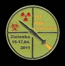 Czarnobyl III plakietka